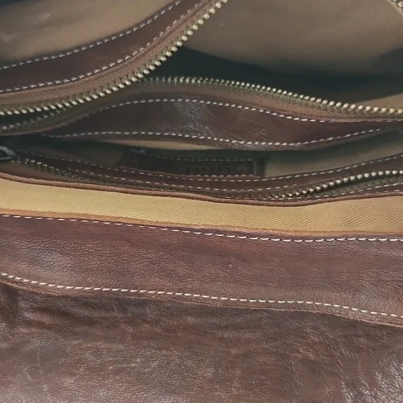 Brown Leather Purse - Picture 5 of 6